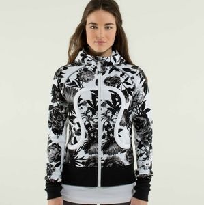 Lululemon Floral Print Scuba Hoodie